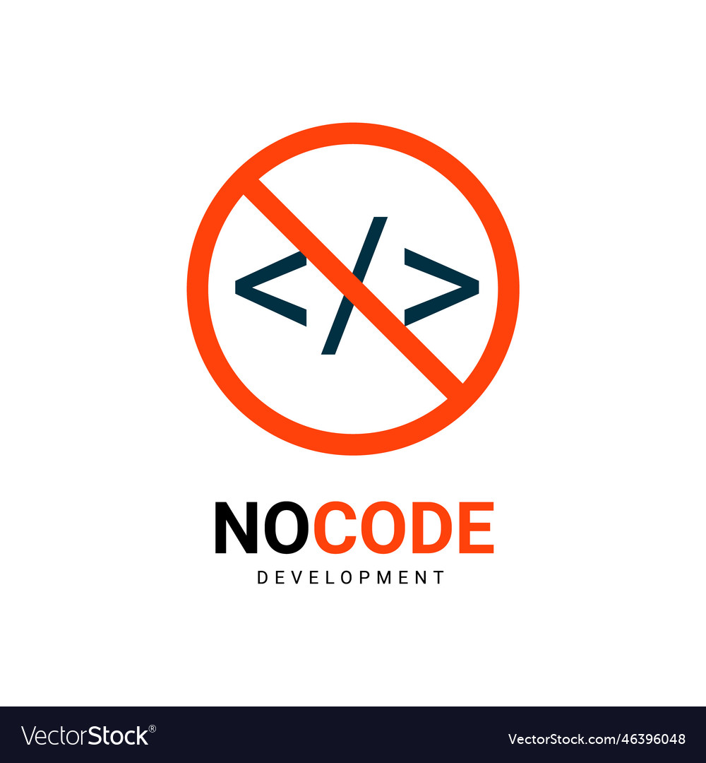 Niedrige Codierung Entwicklungs Applikation Hintergrund vector image Niedrige Codierung Entwicklungs Applikation Hintergrund