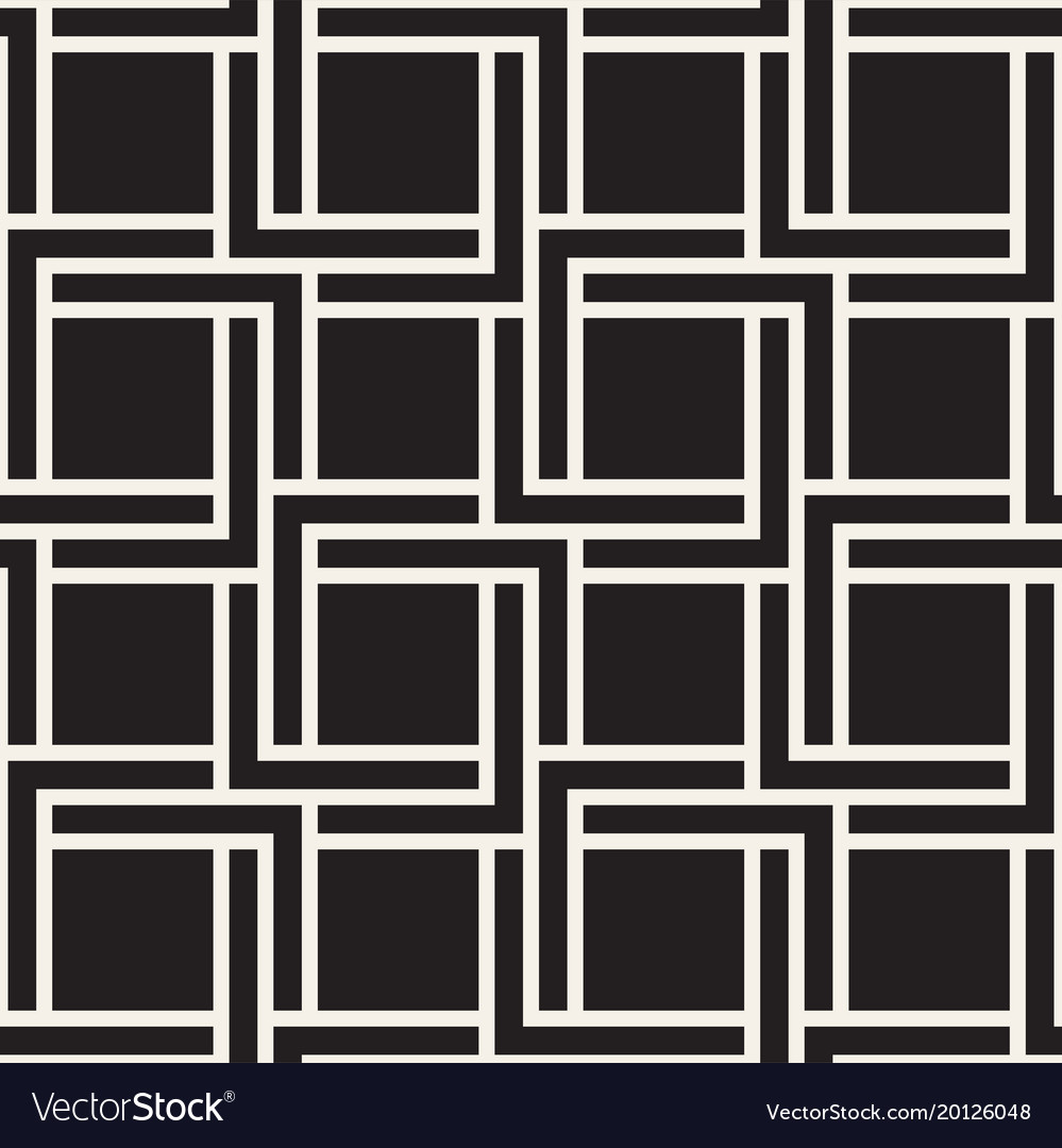 Modern Geometric Lattice Pattern