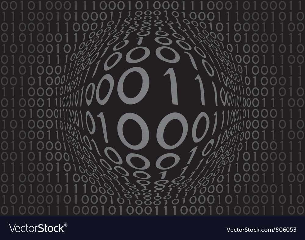Binärcode Muster