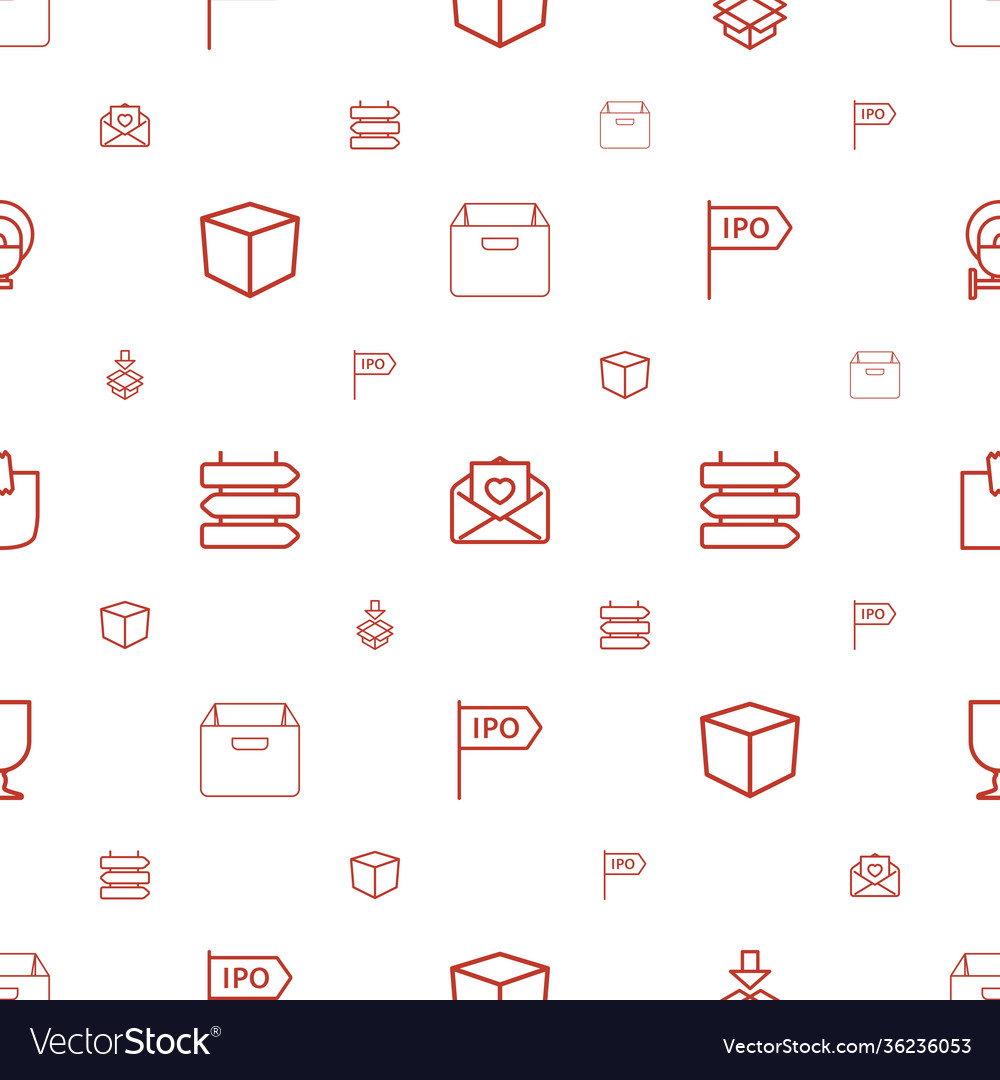 Post icons pattern seamless white background Vector Image Post icons pattern seamless white background