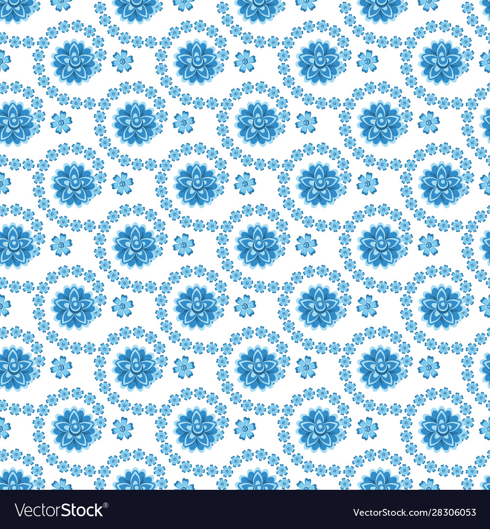 Seamless pattern with circle openwork beautiful