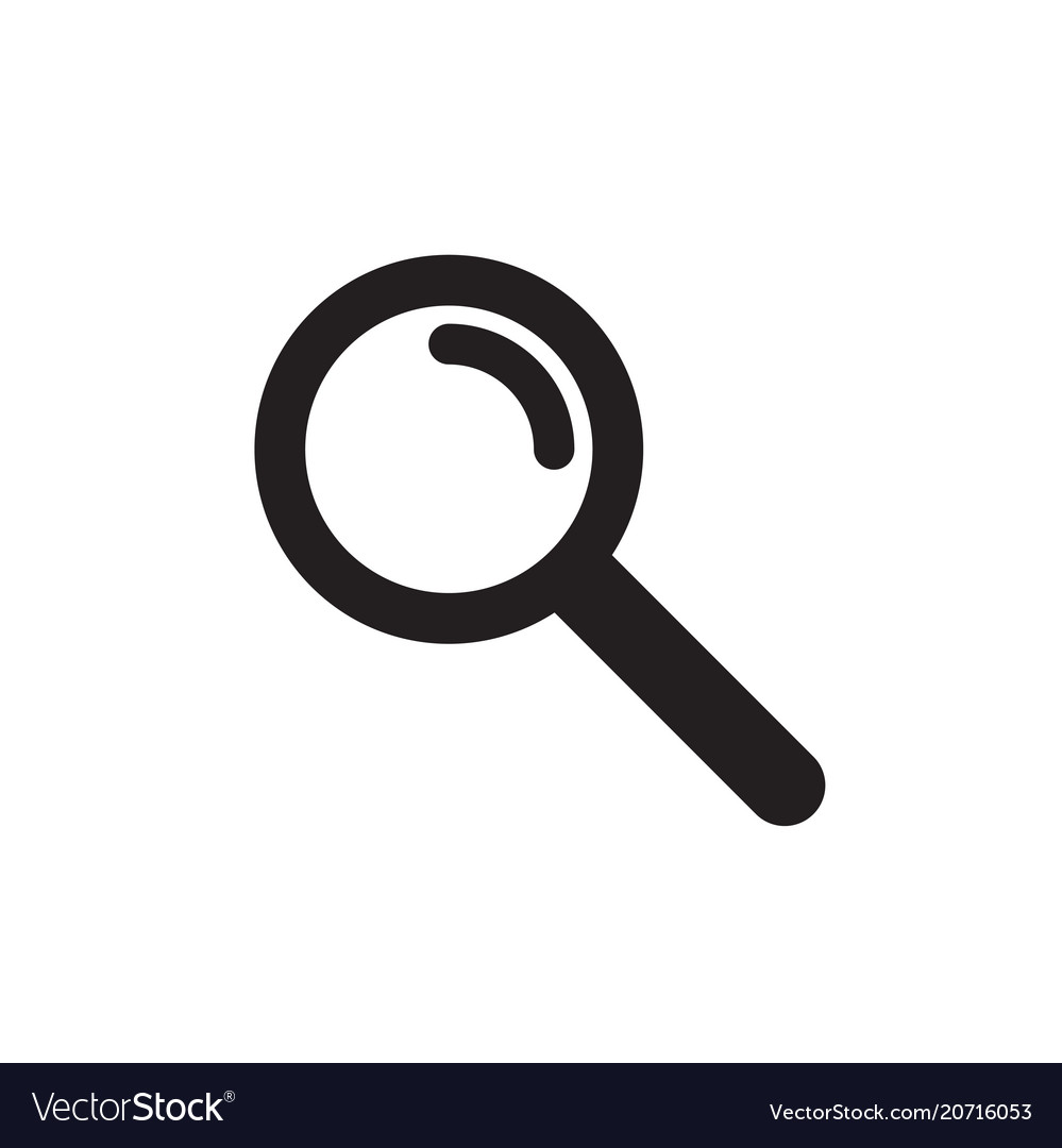 Download Search icon magnifier icon Royalty Free Vector Image