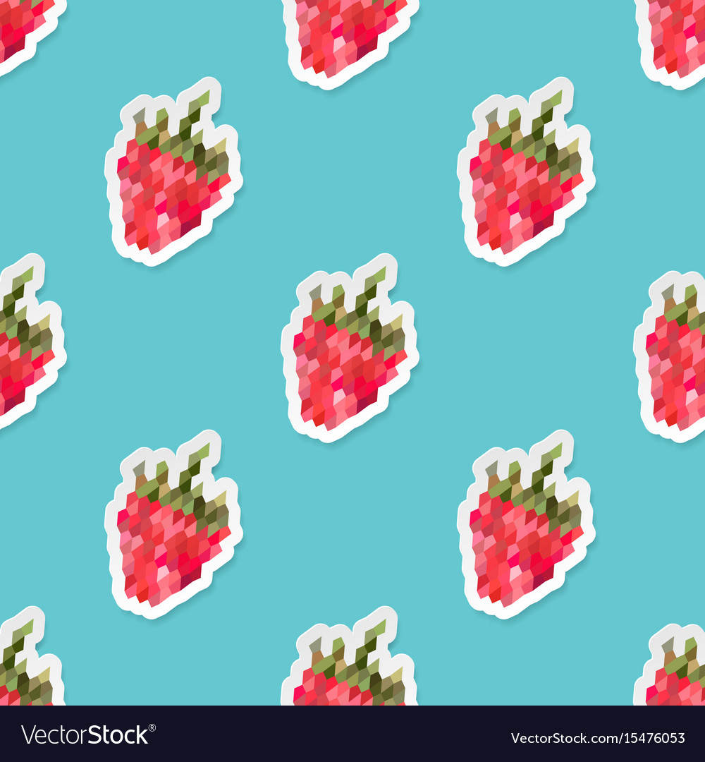 Strawberry seamless pattern