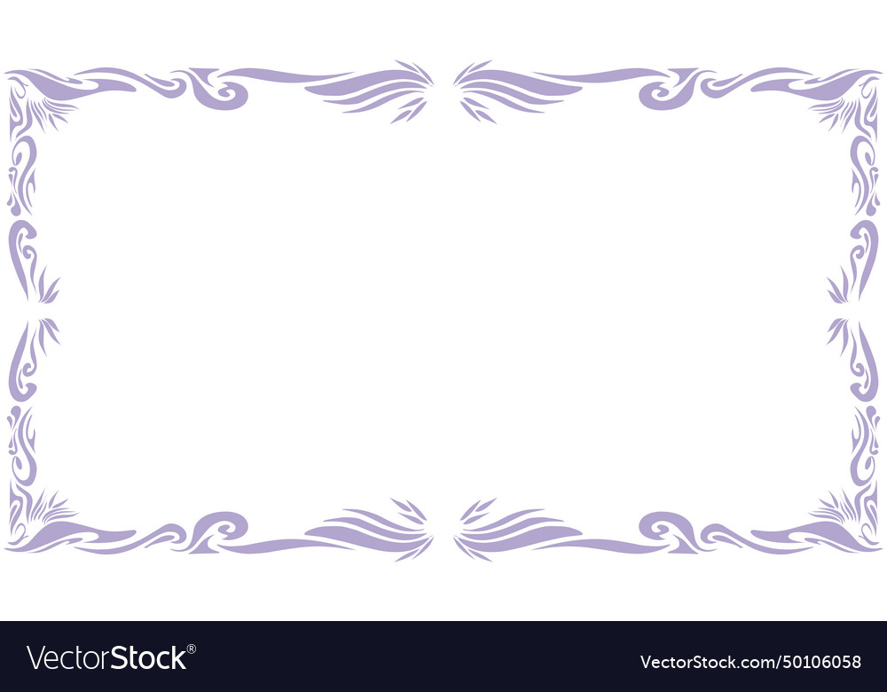 Abstract background with a purple theme frame