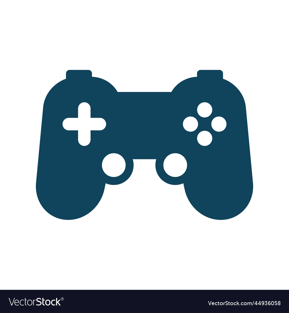 Gamepad icon or game controller
