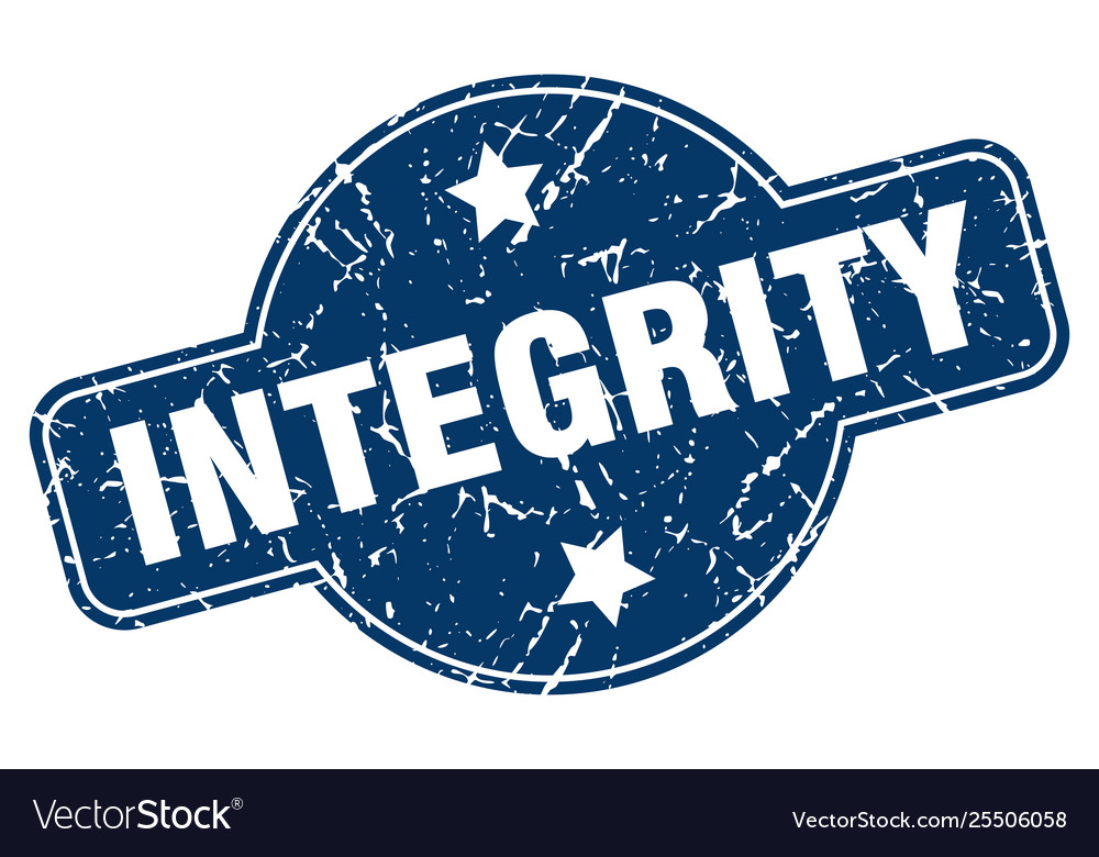 Integrity Stamp - Grunge Badge