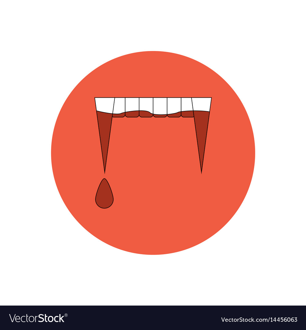 In flat design halloween icon Royalty Free Vector Image