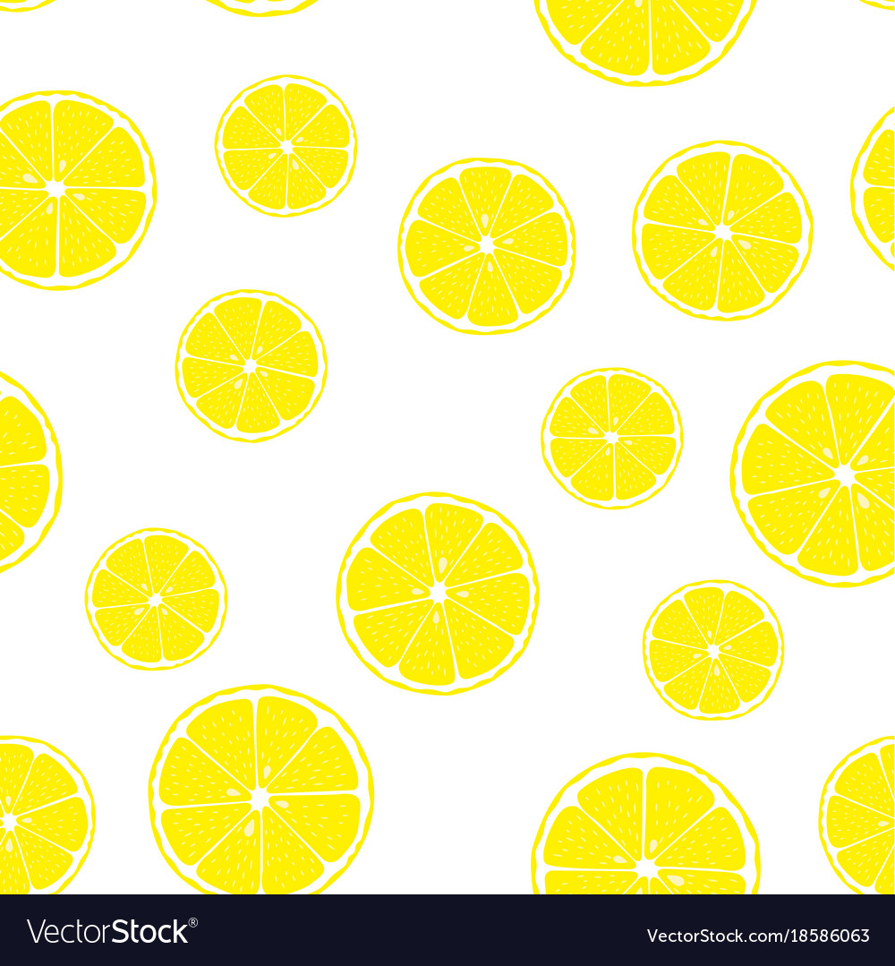 Lemon seamless pattern