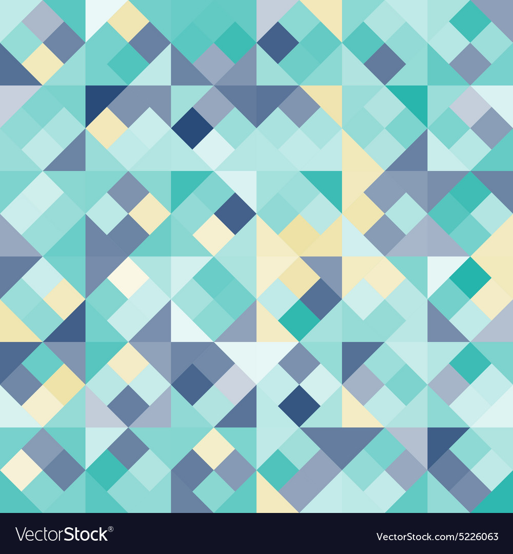 Seamless background with abstract geometric shapes