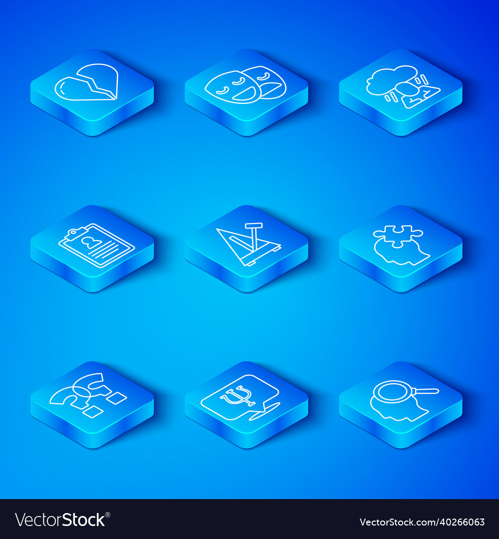 Set line question mark metronome with pendulum Vector Image Set line question mark metronome with pendulum