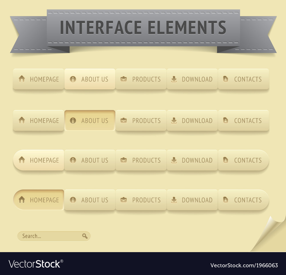 User interface elements