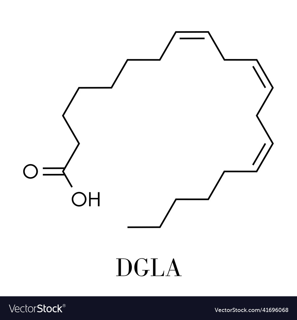 Dihomo- -linolenic acid dgla fatty molecule