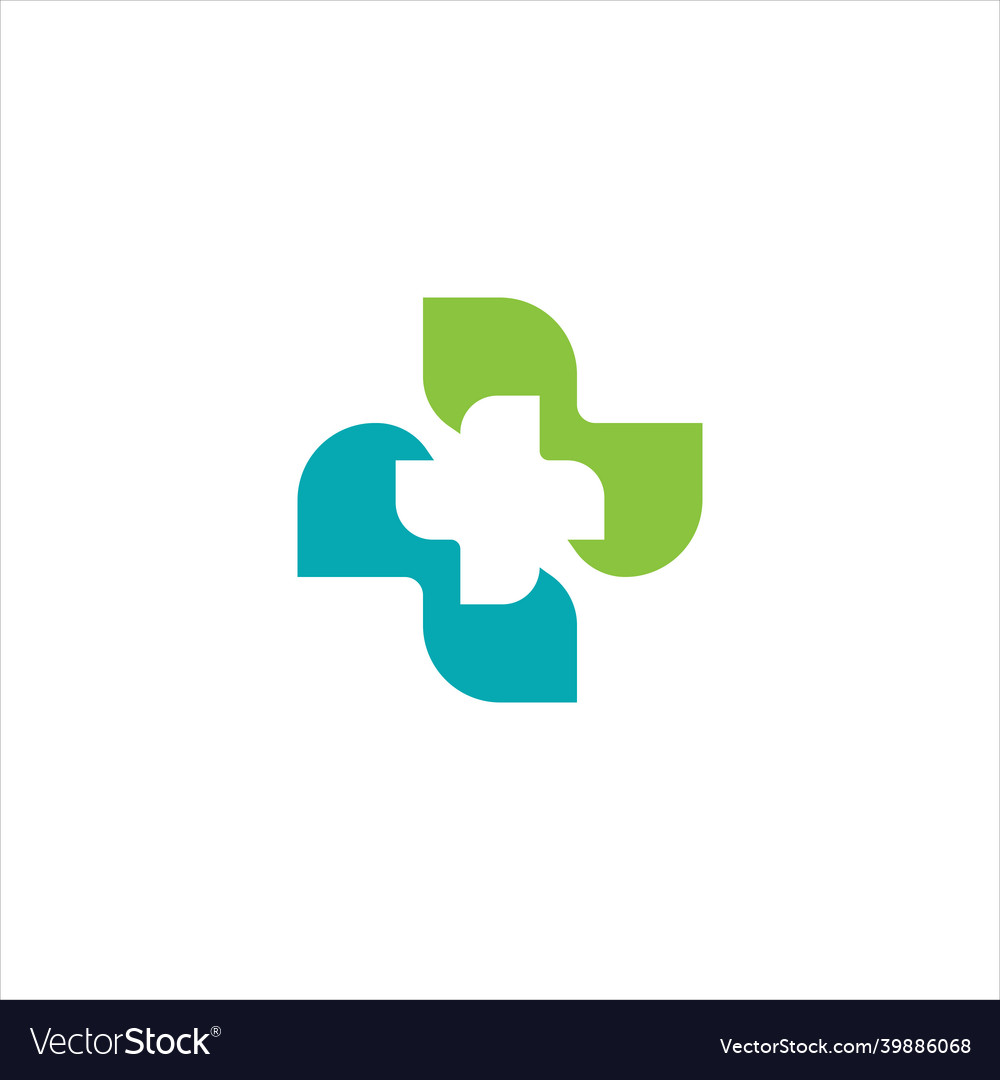 Health medical logo template vector image Health medical logo template