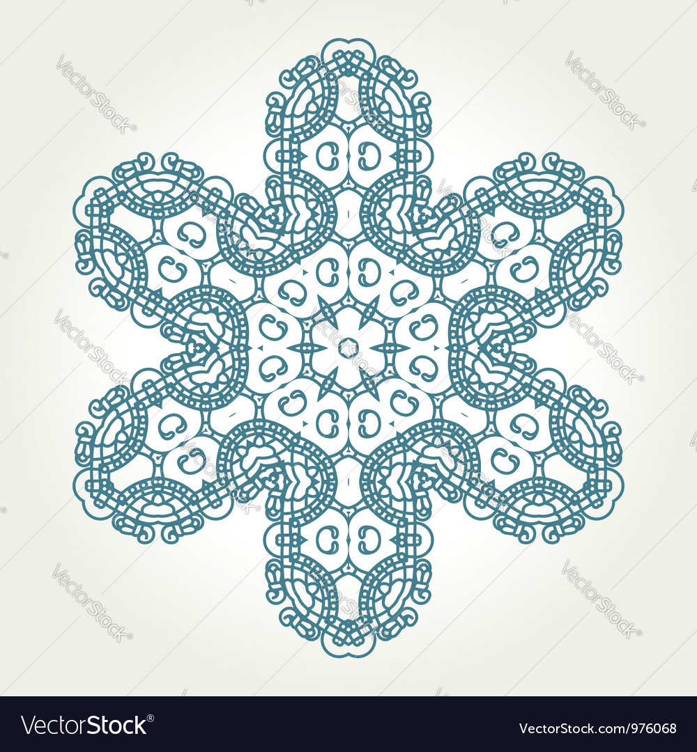 Intricate Snowflake Pattern