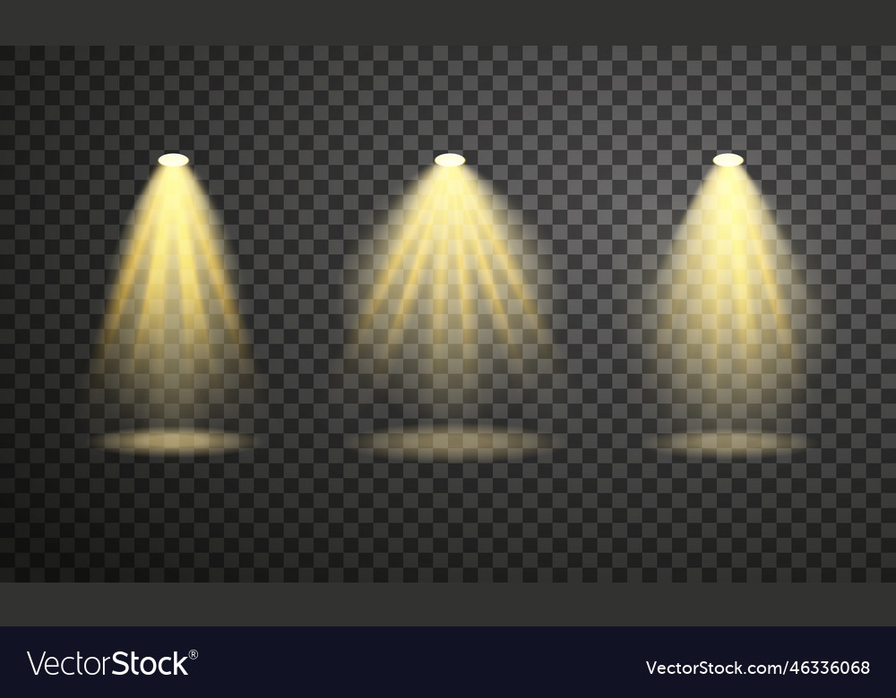 Light effects soft abstract electic rays Vector Image