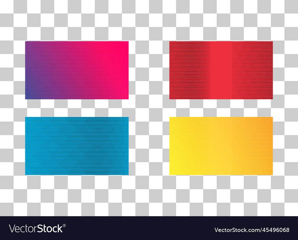Set of graphic web background horizontal line vector image Set of graphic web background horizontal line