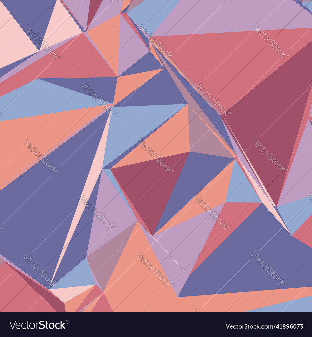 Abstract background with colorful triangles vector image Abstract background with colorful triangles