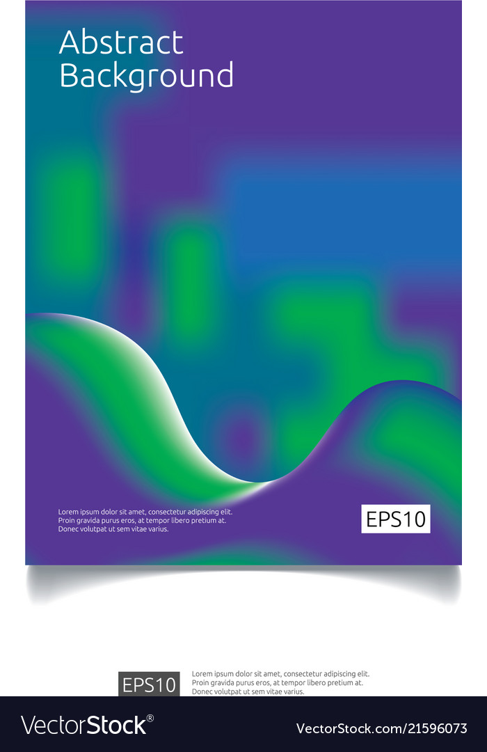 Abstract Fluid Color Background