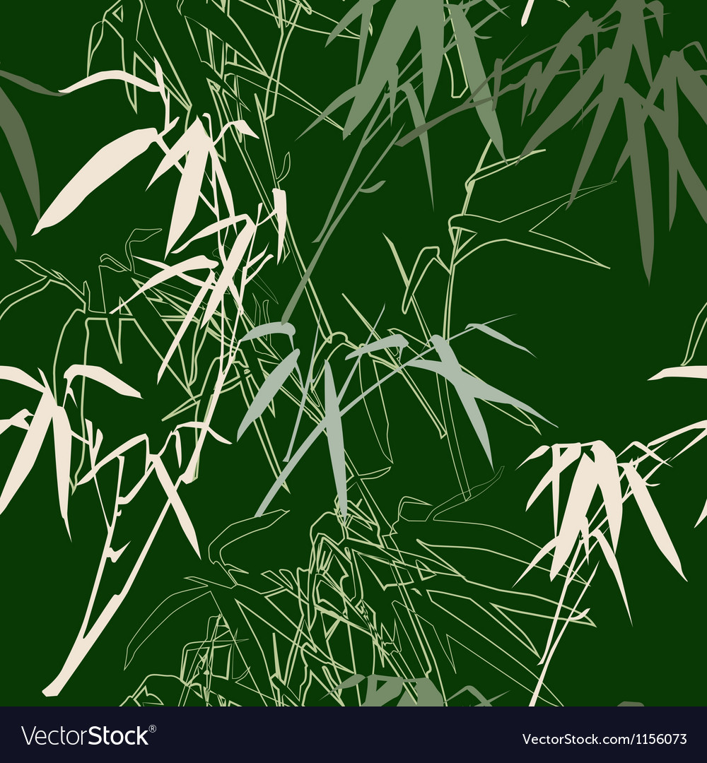 Bamboo seamless texture Royalty Free Vector Image