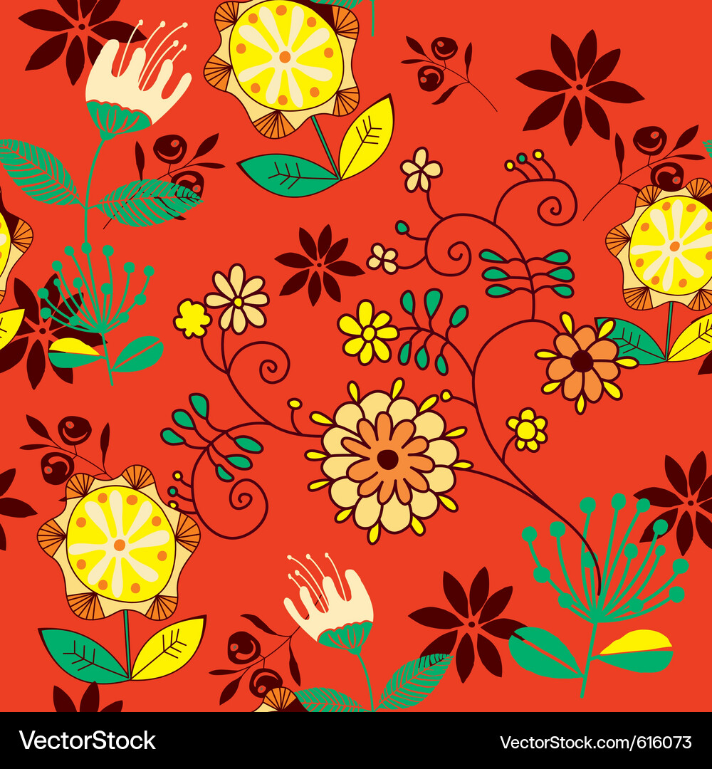 Cutesy scrapbook pattern Royalty Free Vector Image