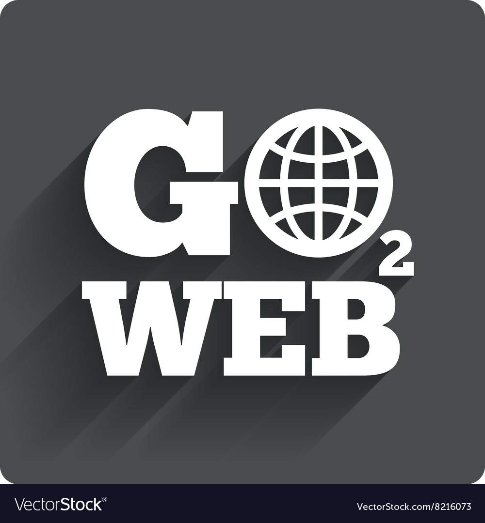 Go to web icon internet access symbol