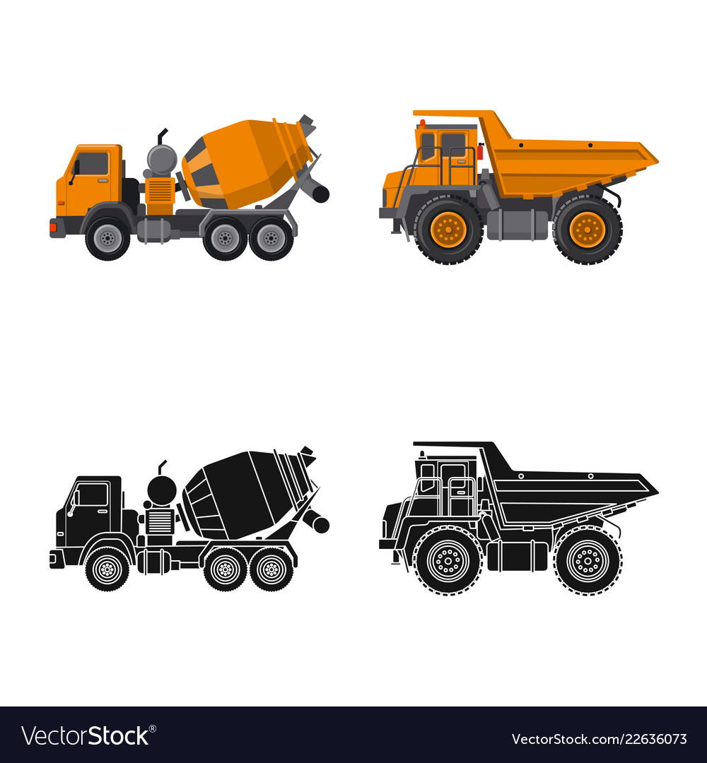 Isolated object of build and construction symbol
