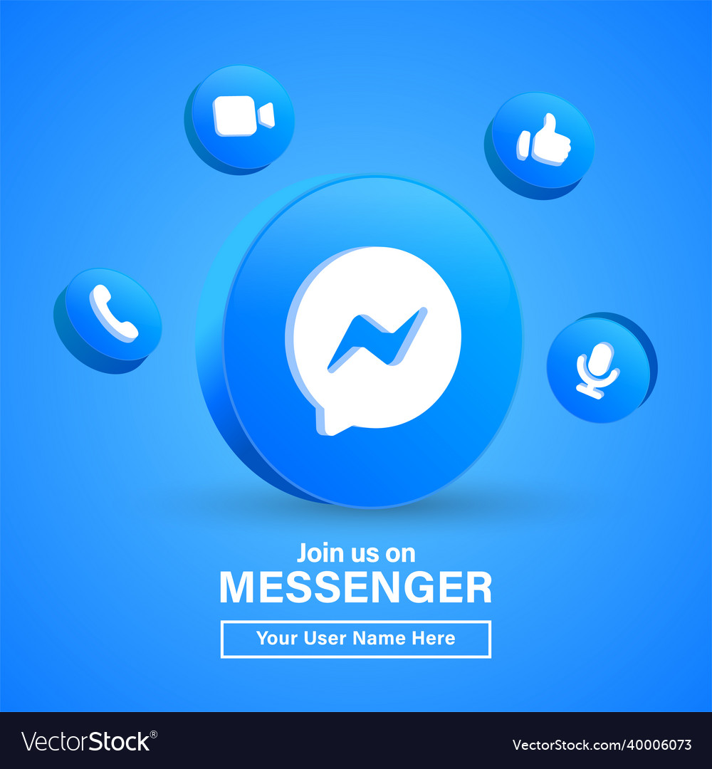 Messenger 3. Логотипы мессенджеров.