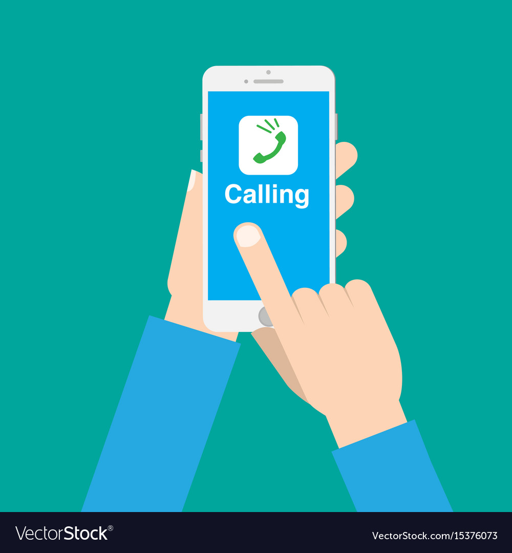Smartphone Call Application Hands