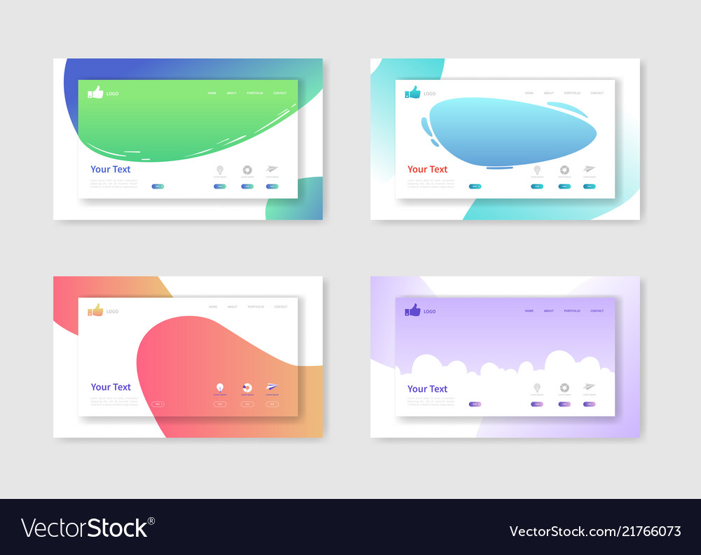 Website Landing Page Templates