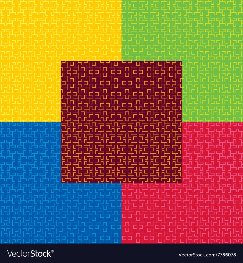 Colored fabric pattern background