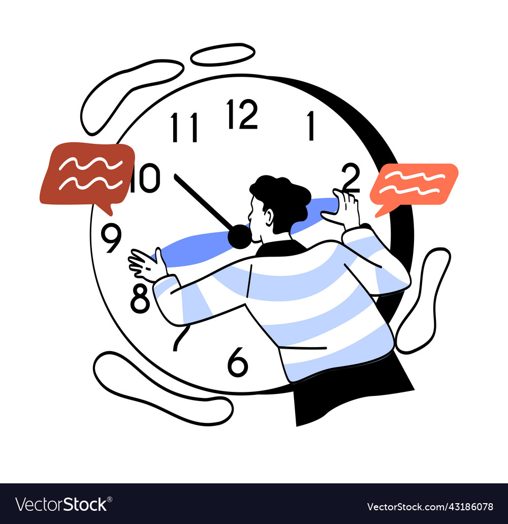 scenes-of-hectic-pace-of-life-royalty-free-vector-image