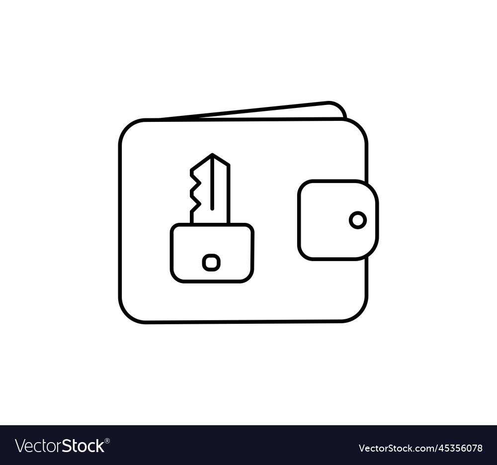 Wallet key security line editable