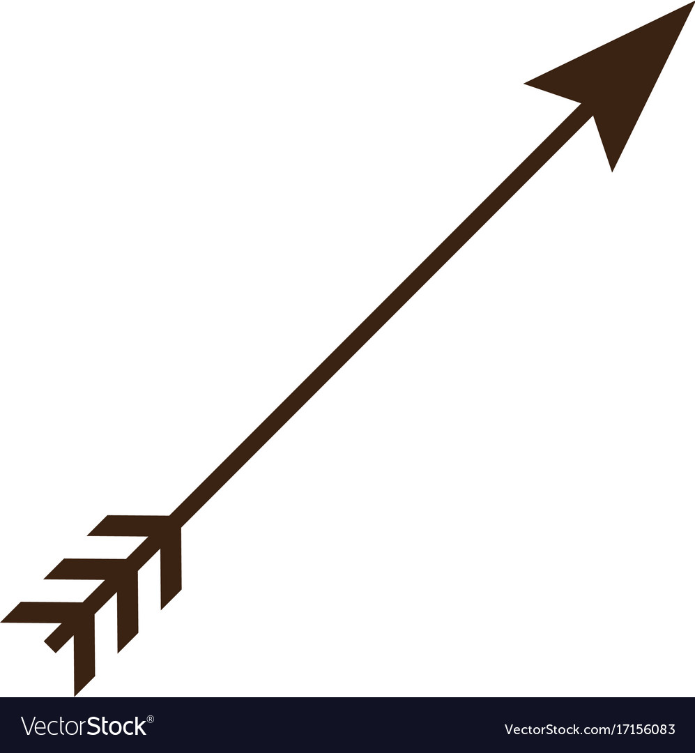 Retro wooden arrows Royalty Free Vector Image - VectorStock