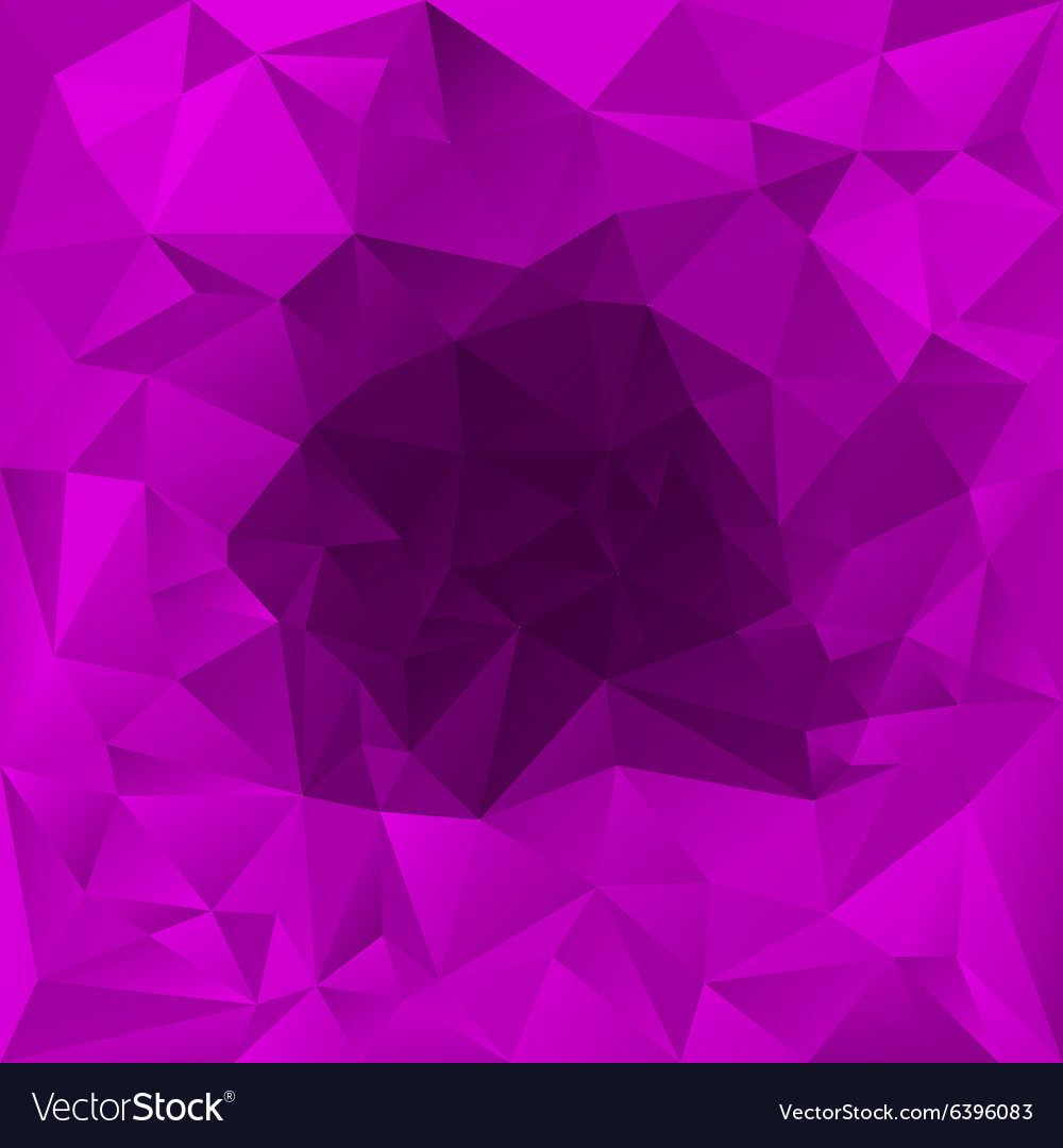 Purple perspective polygonal triangular pattern