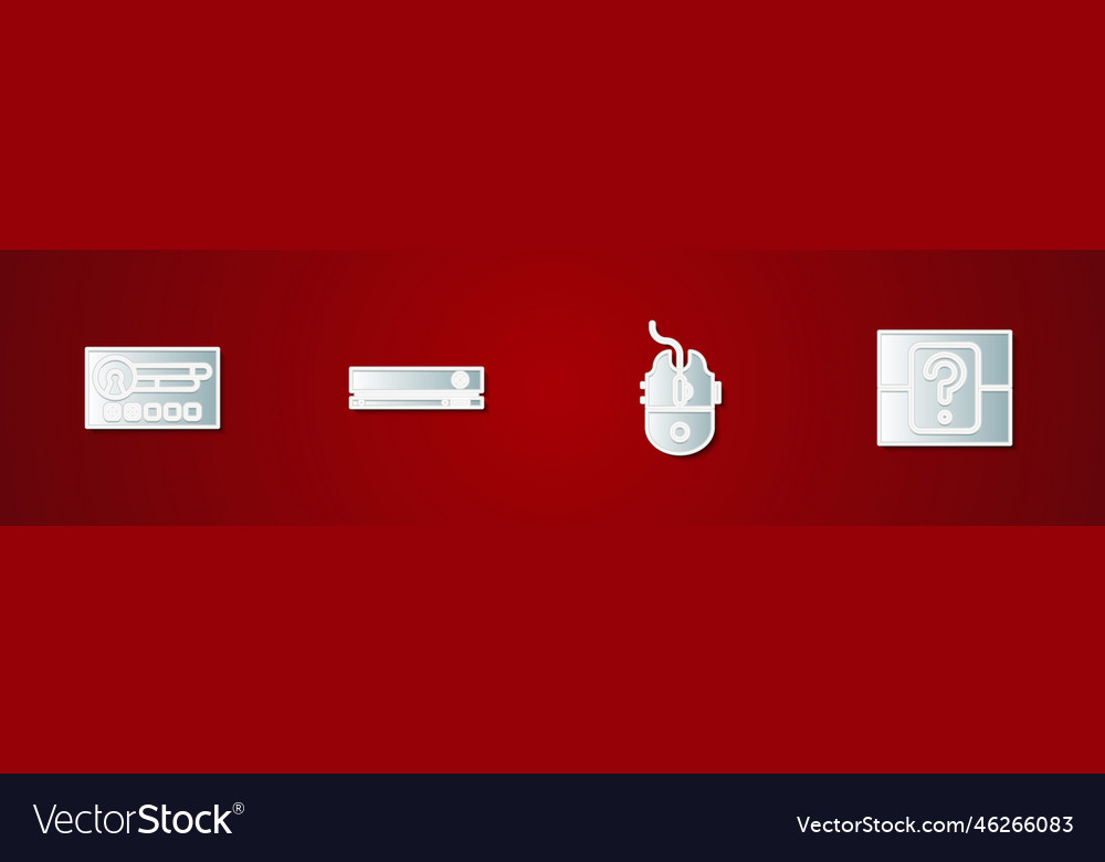 Set create account screen video game console Vector Image Set create account screen video game console