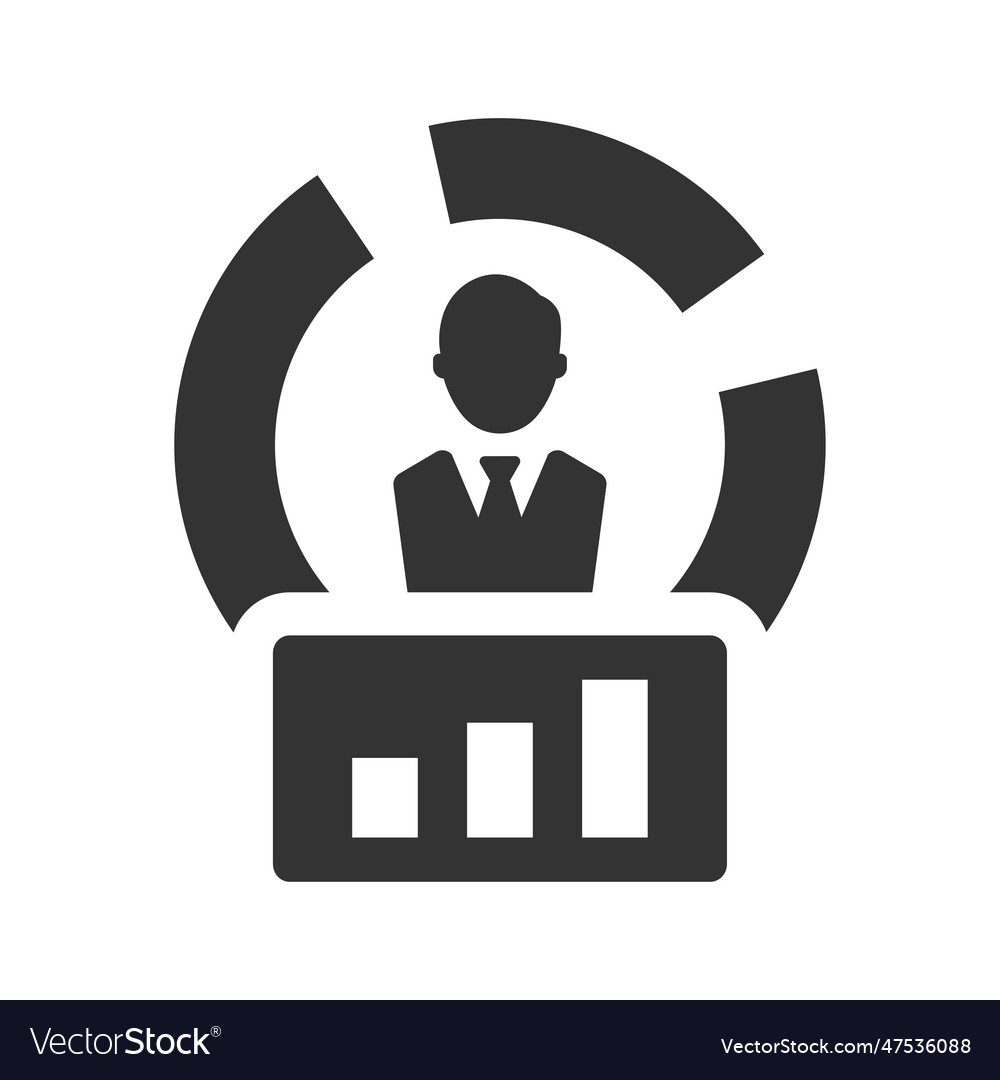 Business data icon