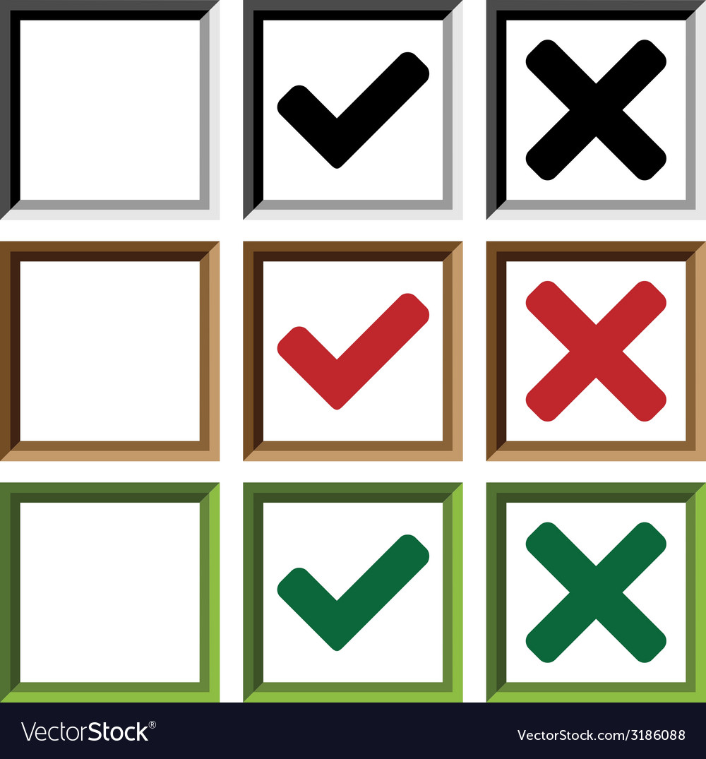 Check marks