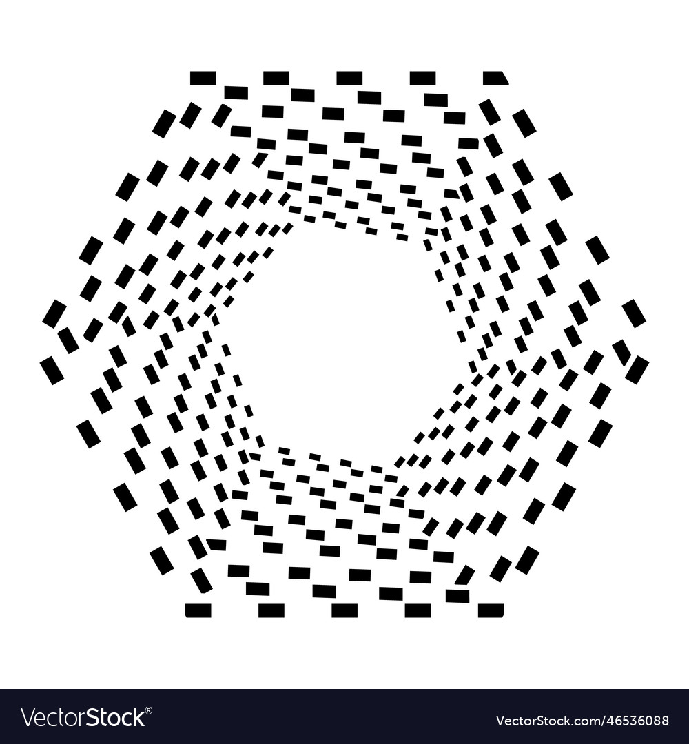 Dynamic hexagon shape