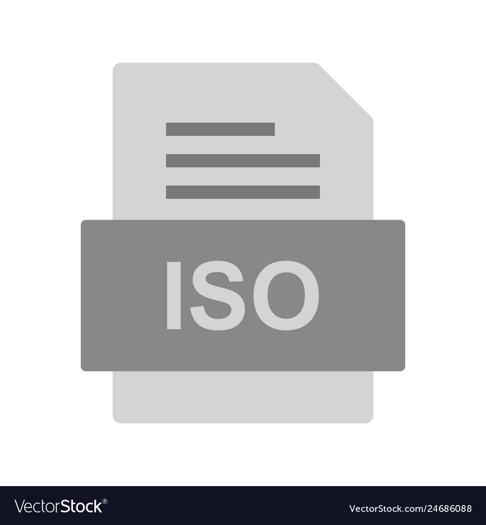 Iso file document icon