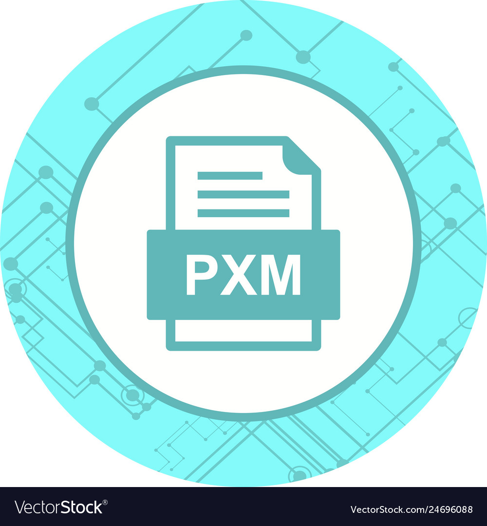 Pxm file document icon