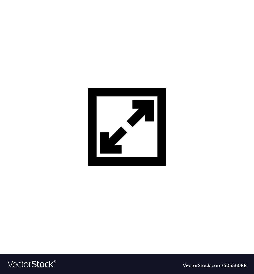 Scale up page icon