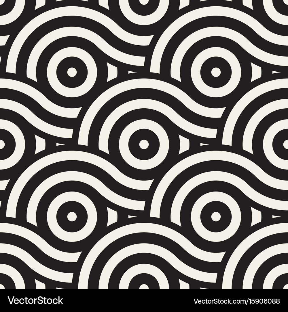Seamless geometric pattern composed with Vector Image