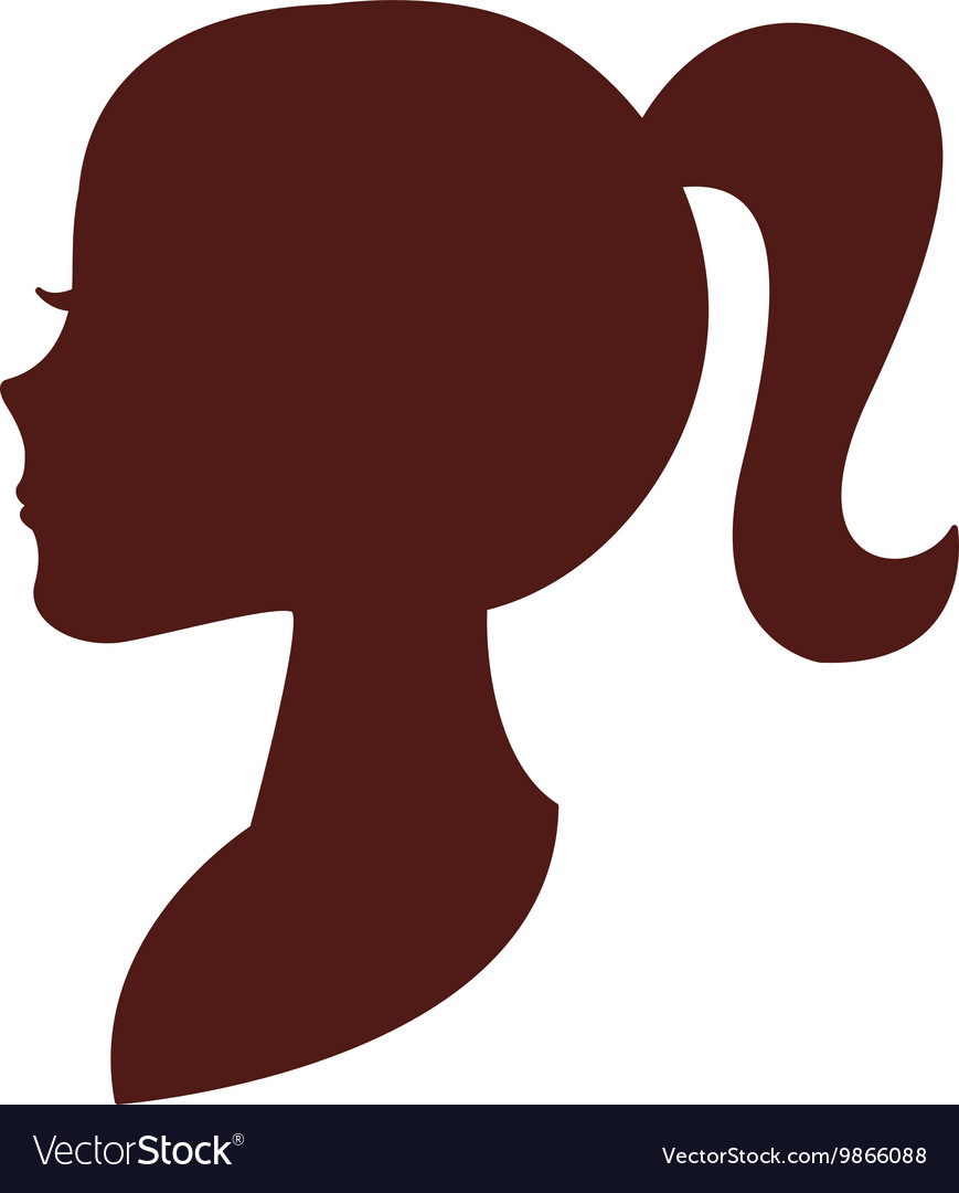 Frau Kopf Silhouette