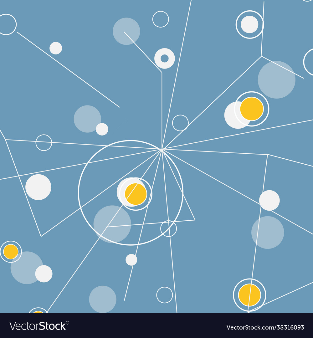 Abstract Technical Network Frame