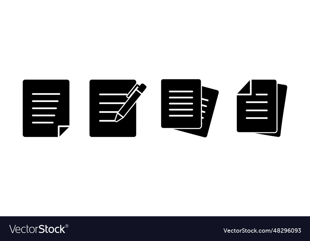 Document icon paper file