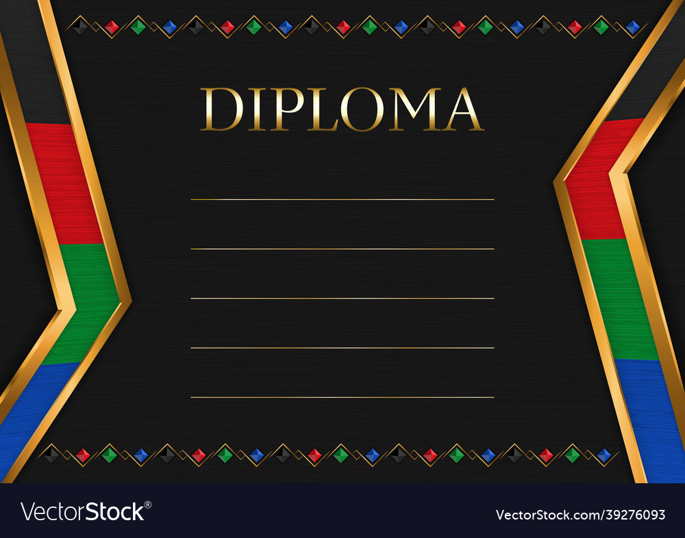 Horizontal frame and border with south sudan flag