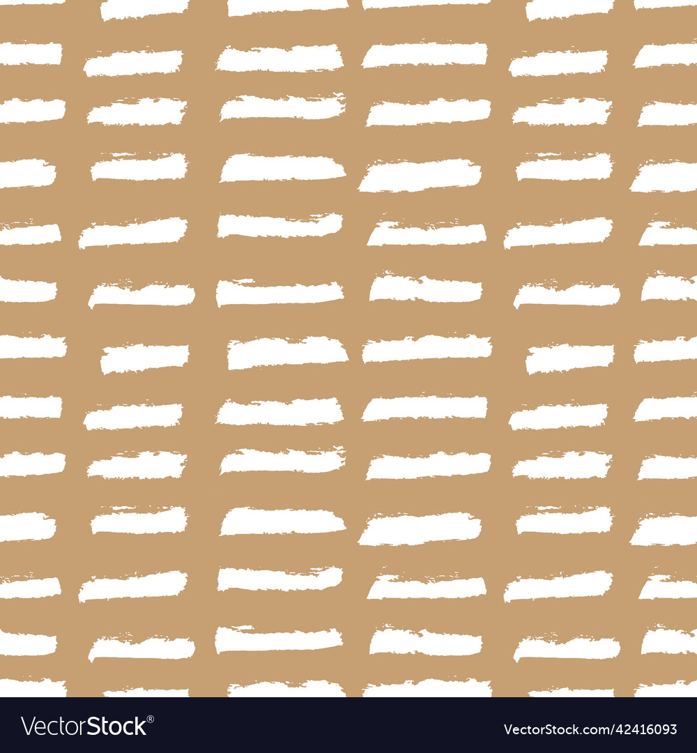 Seamless pattern hand drawn lines brushes