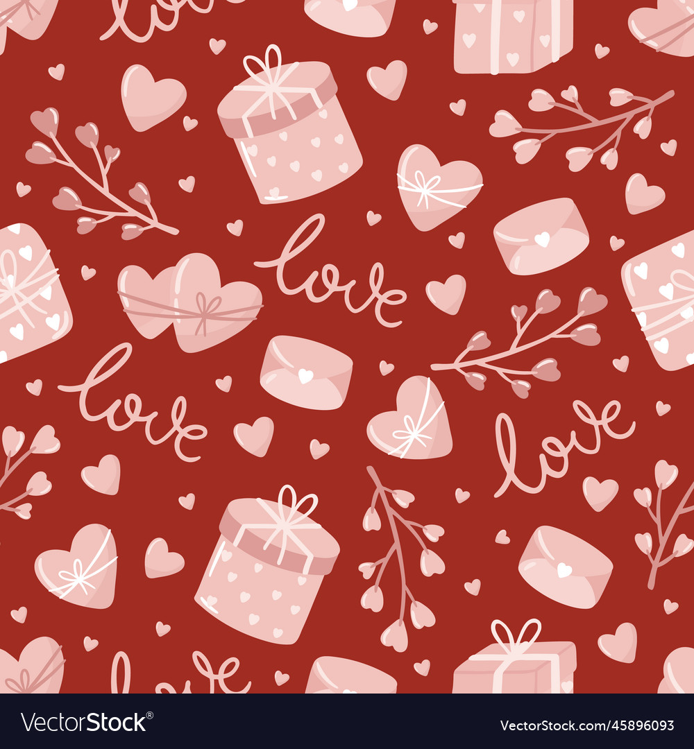 Valentinstag Liebe Konzept niedlich vector image Valentinstag Liebe Konzept niedlich