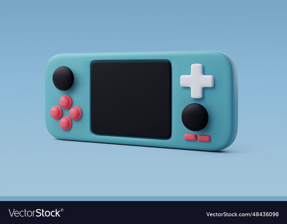 3d handheld game console video