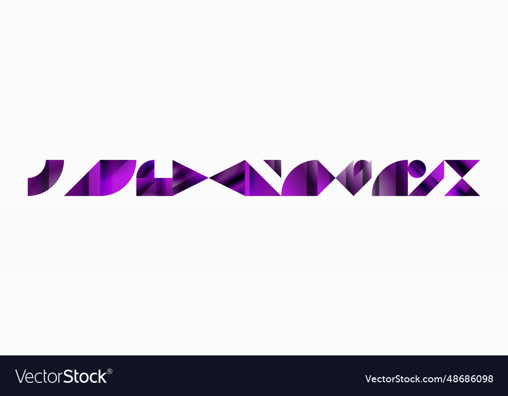 Assorted geometric shapes unite in a minimalistic vector image Assorted geometric shapes unite in a minimalistic